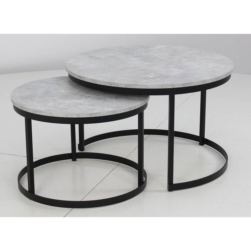 Stolik kawowy 2w1 Melar BLAT BETON