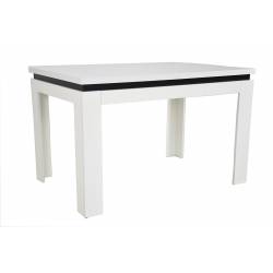 Stół solidny rozkładany do kuchni bądź salonu Biały C-6 80x120/160 cm