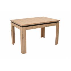 Stół solidny rozkładany do kuchni bądź salonu Dąb Artisan C-6 80x120/160 cm