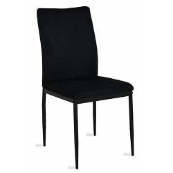 Krzesło IK-10  czarny welur