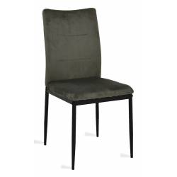 Krzesło IK-10 szary welur