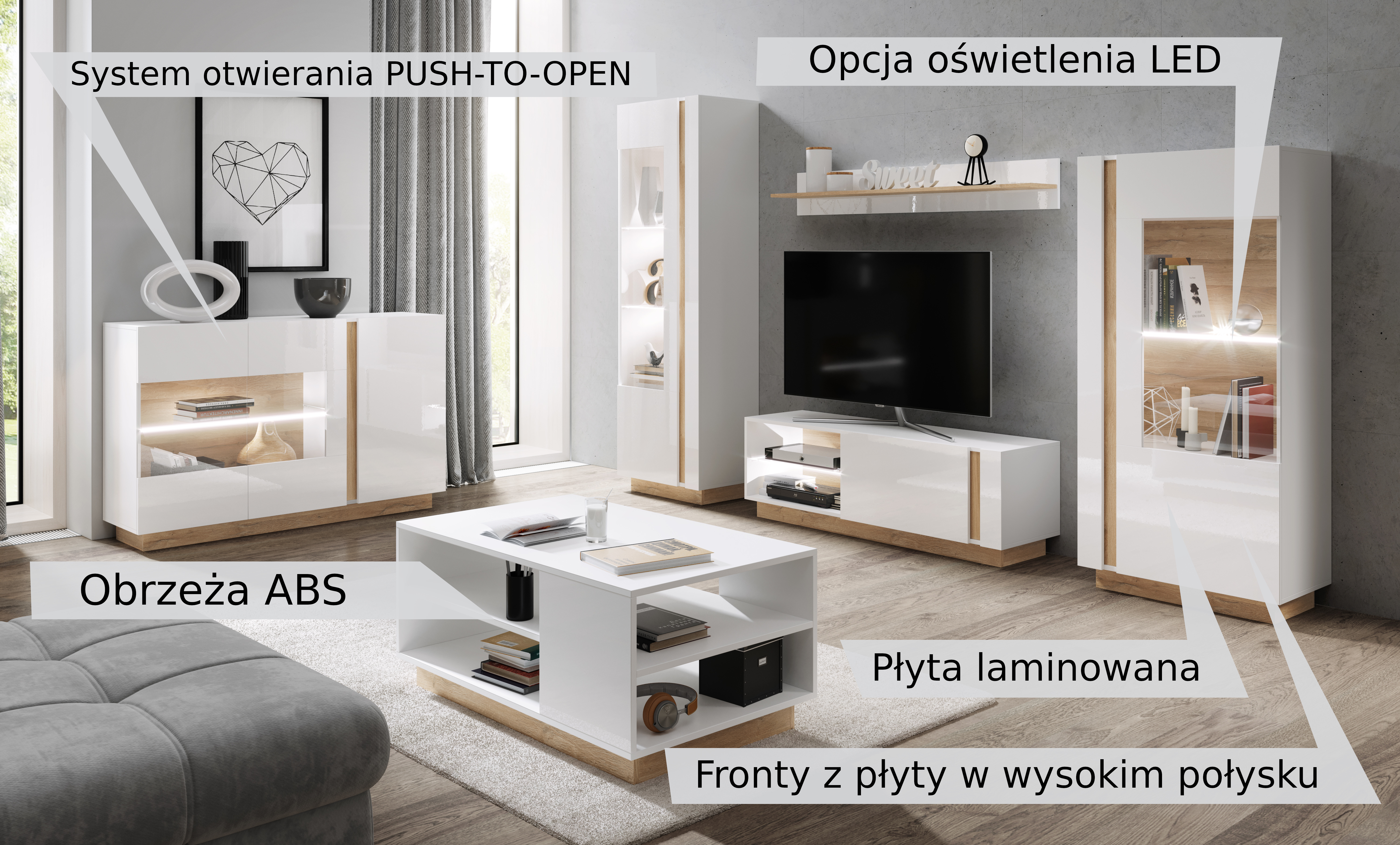 Stolik kawowy SYSTEM MACRO